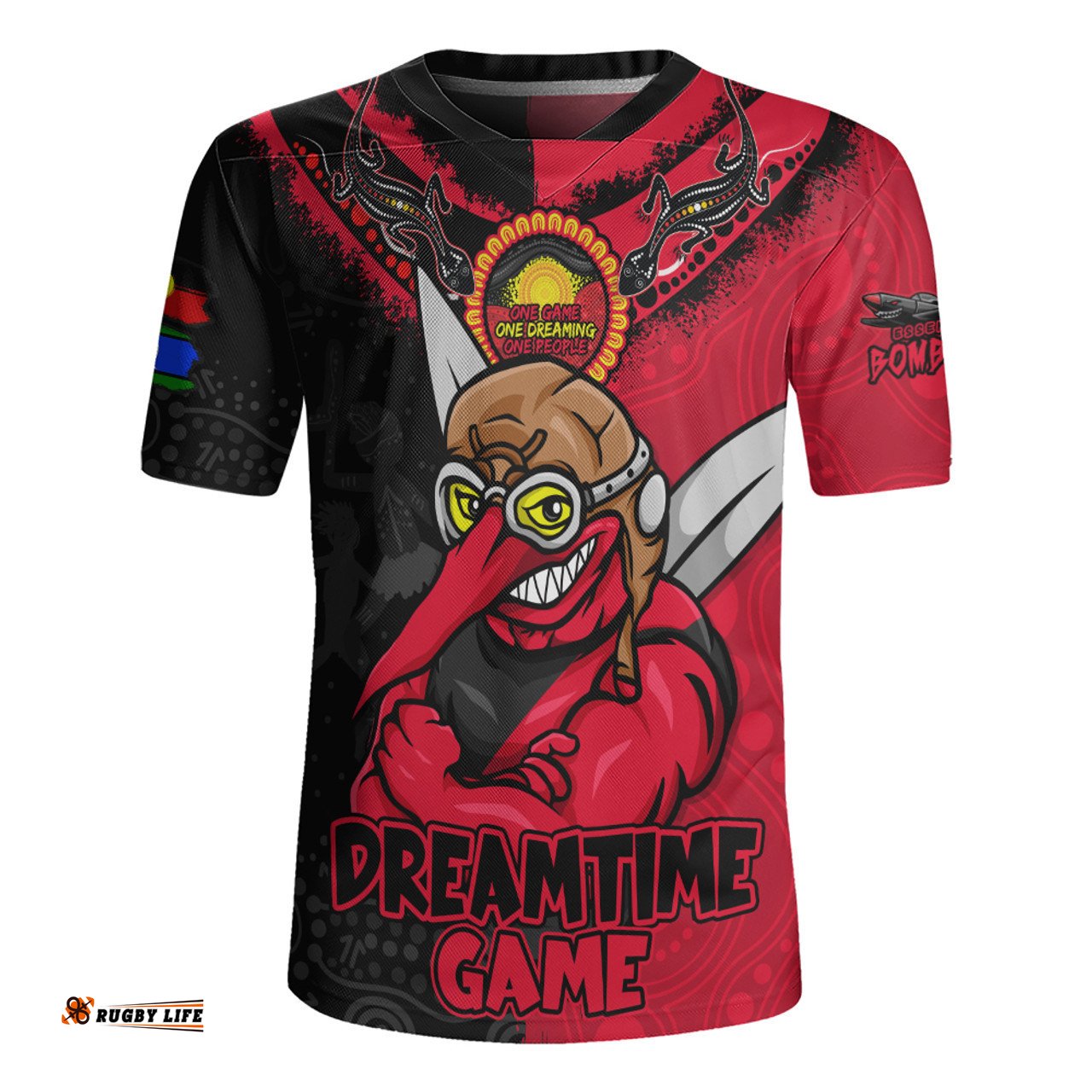 Essendon Dreamtime Warriors Of Culture Rugby Jersey