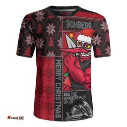 Essendon Merry Christmas Knit Style Festive Spirit Rugby Jersey