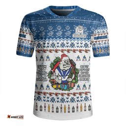 Canterbury Bankstown Bulldogs Christmas Custom Chrissie Spirit Rugby Jersey