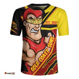 Gold Coast SUNS Battlefield Glory Gear Rugby Jersey