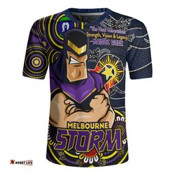 Melbourne Storm Spirit Of NAIDOC Series Rugby Jersey