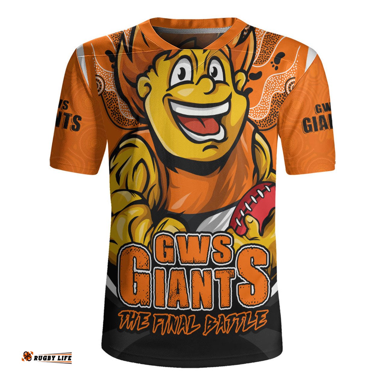 GWS GIANTS Final Clash Battle Edition Rugby Jersey