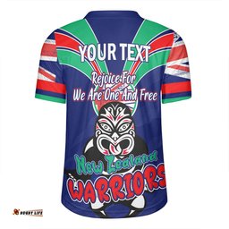 New Zealand Warriors Happy Australia Day We Are One And Free Rugby Jersey