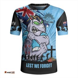 New South Wales Blues Fearless ANZAC Defender Rugby Jersey