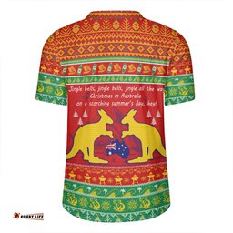Australian Christmas Carol Christmas Jingle Bells Ugly Style V2 Rugby Jersey