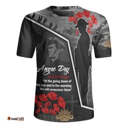 Australia Remembering The Anzacs Rugby Jersey