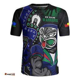 New Zealand Warriors NAIDOC Indigenous Warrior Spirit Rugby Jersey