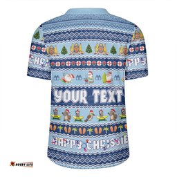 New South Wales Christmas Custom Happy Chrissie Ugly Style Rugby Jersey