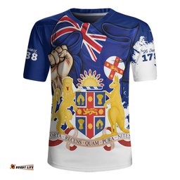 New South Wales Power Pride And Heritage Crest Rugby Jersey