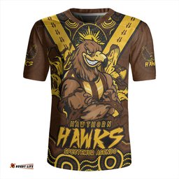 Hawthorn Ripped Legacy Of The Game Rugby Jersey