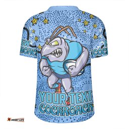 New South Wales Cockroaches Custom Team With Dot And Star Patterns For Tough Fan Rugby Jersey
