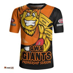 GWS GIANTS Australian Football Finals Premiership Spirit Rugby Jersey