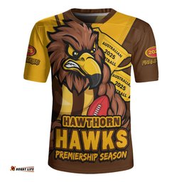 Hawthorn Australian Football Finals Premiership Spirit Rugby Jersey