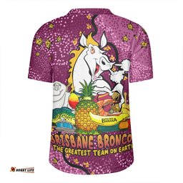 Brisbane Broncos Custom Australian Big Things Rugby Jersey