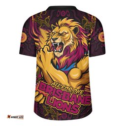 Brisbane Lions Spirit Warriors Of The Game Rugby Jersey