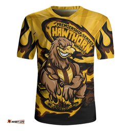 Hawthorn Premiership Series Flame Edition Rugby Jersey