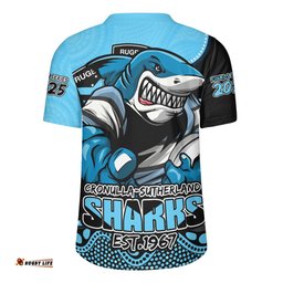 Cronulla Sutherland Sharks Battle For Glory Rugby Finals Edition Rugby Jersey