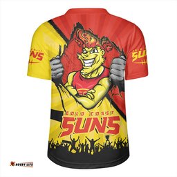 Gold Coast SUNS Breaking Through Fan Design Rugby Jersey