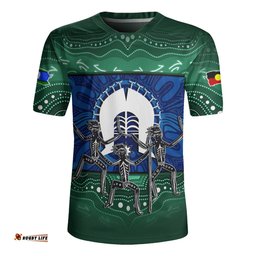 Indigenous Australian Aboriginal Torres Warrior Spirit NAIDOC Week Dance Edition Rugby Jersey