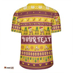 Queensland Big Things Christmas Custom The Big Pineapple Rugby Jersey