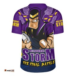 Melbourne Storm Final Clash Battle Edition Rugby Jersey