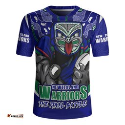 New Zealand Warriors Final Clash Battle Edition Rugby Jersey