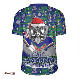 New Zealand Warriors Merry Ugly Christmas Comic Style Rugby Jersey