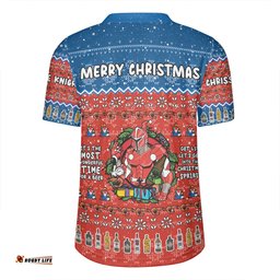 Newcastle Knights Christmas Custom Chrissie Spirit Rugby Jersey