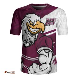 Manly Warringah Sea Eagles Defend The Pride Rugby Jersey