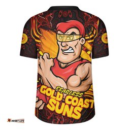 Gold Coast SUNS Spirit Warriors Of The Game Rugby Jersey