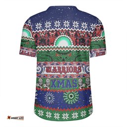 New Zealand Warriors Christmas Maori Custom Indigenous Knitted Ugly Xmas Style Rugby Jersey