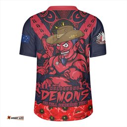 Melbourne Ripped Legacy Of The Game The ANZAC Spirit Lives On Rugby Jersey
