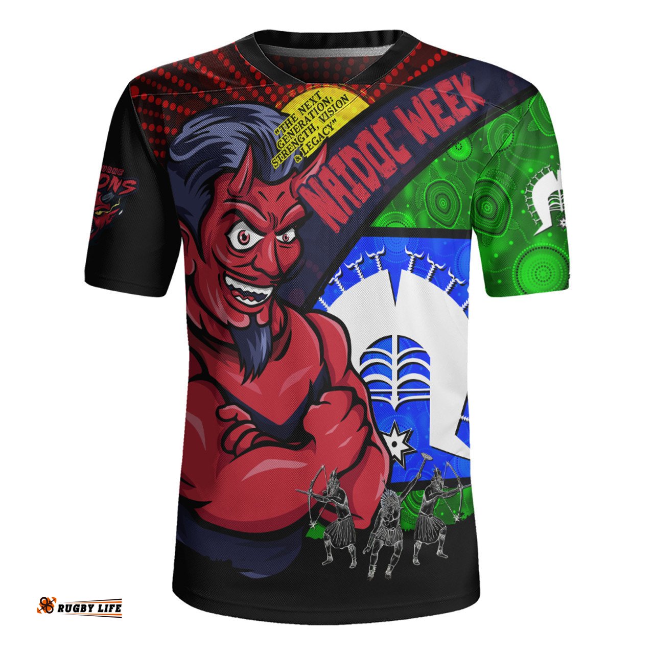 Melbourne NAIDOC Week Pride Edition Rugby Jersey