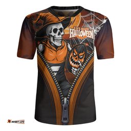 GWS GIANTS Halloween Night Reaper Zipper Rugby Jersey