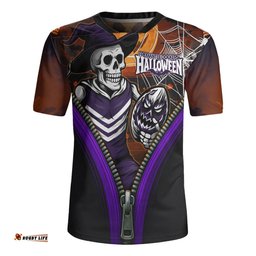 Fremantle Halloween Night Reaper Zipper Rugby Jersey