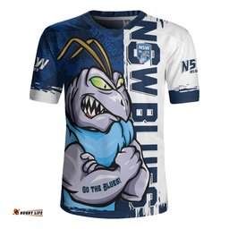 New South Wales Blues Blue Blooded Spirit Blues Legacy Rugby Jersey