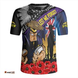 Melbourne Storm United In Spirit Anzac Day Tribute Rugby Jersey
