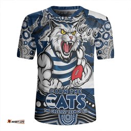 Geelong Cats Blazing Spirit Of Victory Rugby Jersey