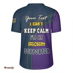 Melbourne Storm Custom Team Of Us Die Hard Fan Supporters Rugby Jersey