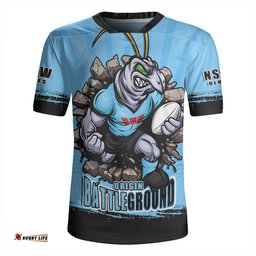 New South Wales Blues Dynasty Of Blues Rugby Jersey