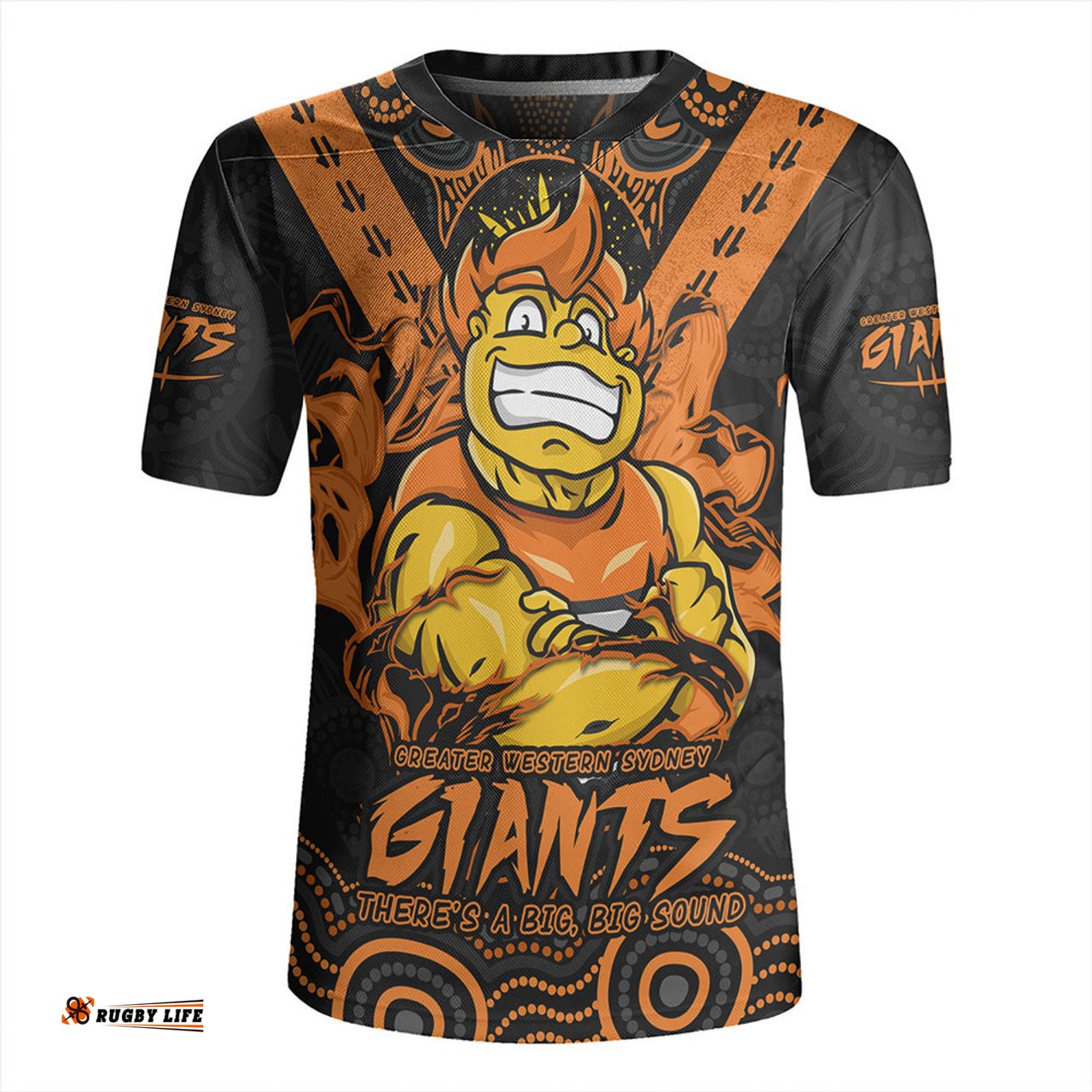 GWS GIANTS Ripped Legacy Of The Game Rugby Jersey