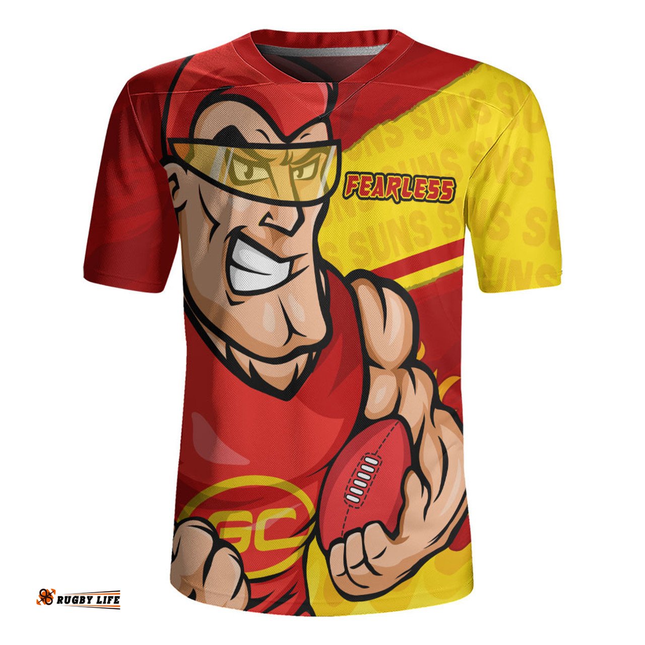 Gold Coast SUNS Defend The Pride Rugby Jersey