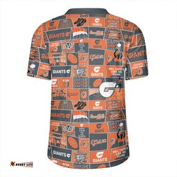 GWS GIANTS Legacy Of The Pride Comic Style Rugby Jersey