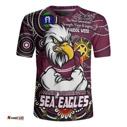 Manly Warringah Sea Eagles Spirit Of NAIDOC Series Rugby Jersey