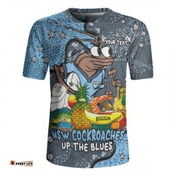 New South Wales Cockroaches Custom Australian Big Things Rugby Jersey