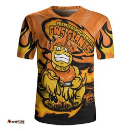 GWS GIANTS Premiership Series Flame Edition Rugby Jersey