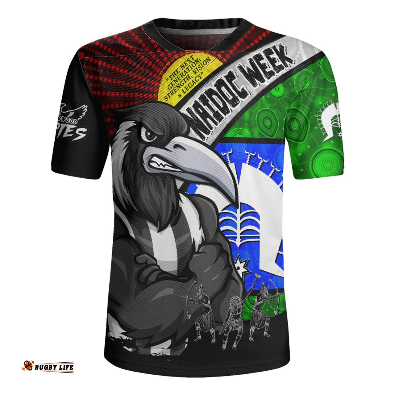 Collingwood NAIDOC Week Pride Edition Rugby Jersey