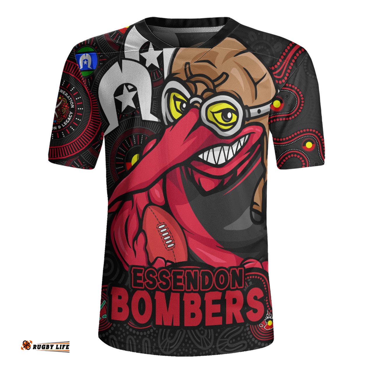 Essendon NAIDOC Spirit Of Country Rugby Jersey