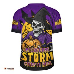 Melbourne Storm Dark Moon Rugby Halloween Battle Edition Rugby Jersey
