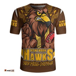 Hawthorn Final Clash Battle Edition Rugby Jersey